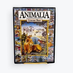 Animalia by Graeme Base Illustrated Hardcover Book